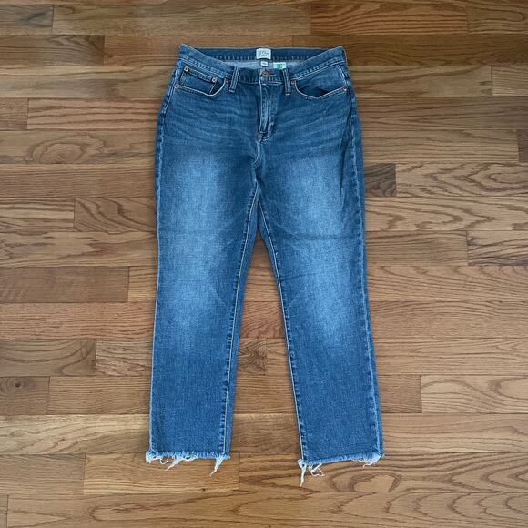 J. Crew Slim Boyfriend Jeans Womens 29 Blue Casual Denim Basic Simple Minimalist - Picture 1 of 8